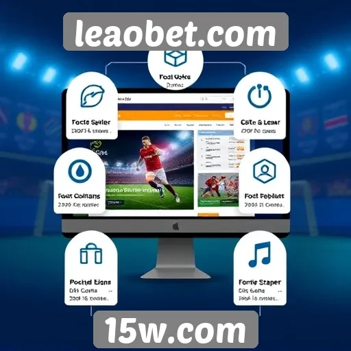 Funcionalidades da plataforma de apostas leaobet.com