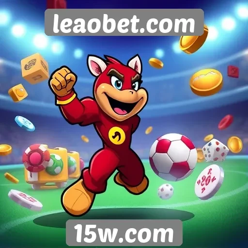 Variedade de jogos disponíveis no leaobet